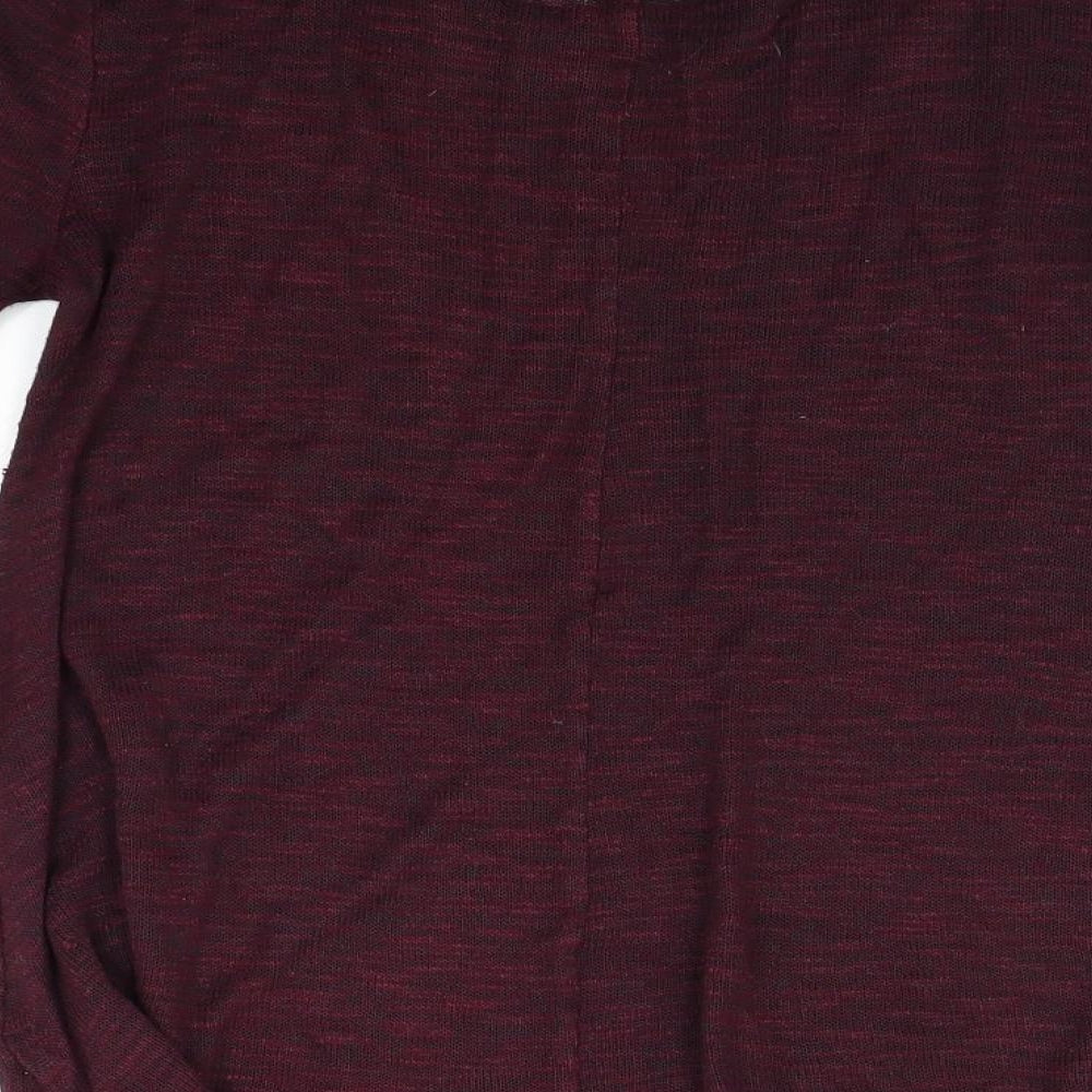 New Look Womens Red Pullover Jumper Size 8