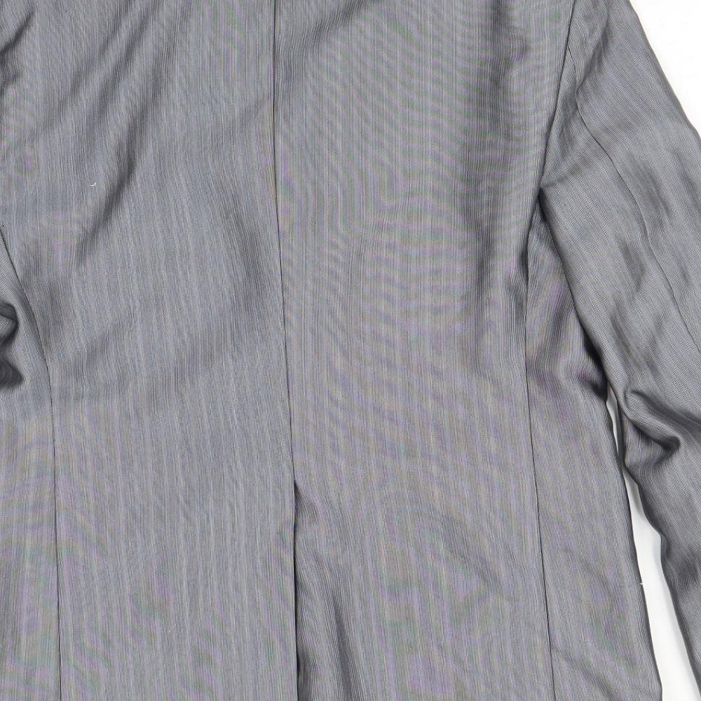 Stonebridge Mens Grey Jacket Suit Jacket Size 36