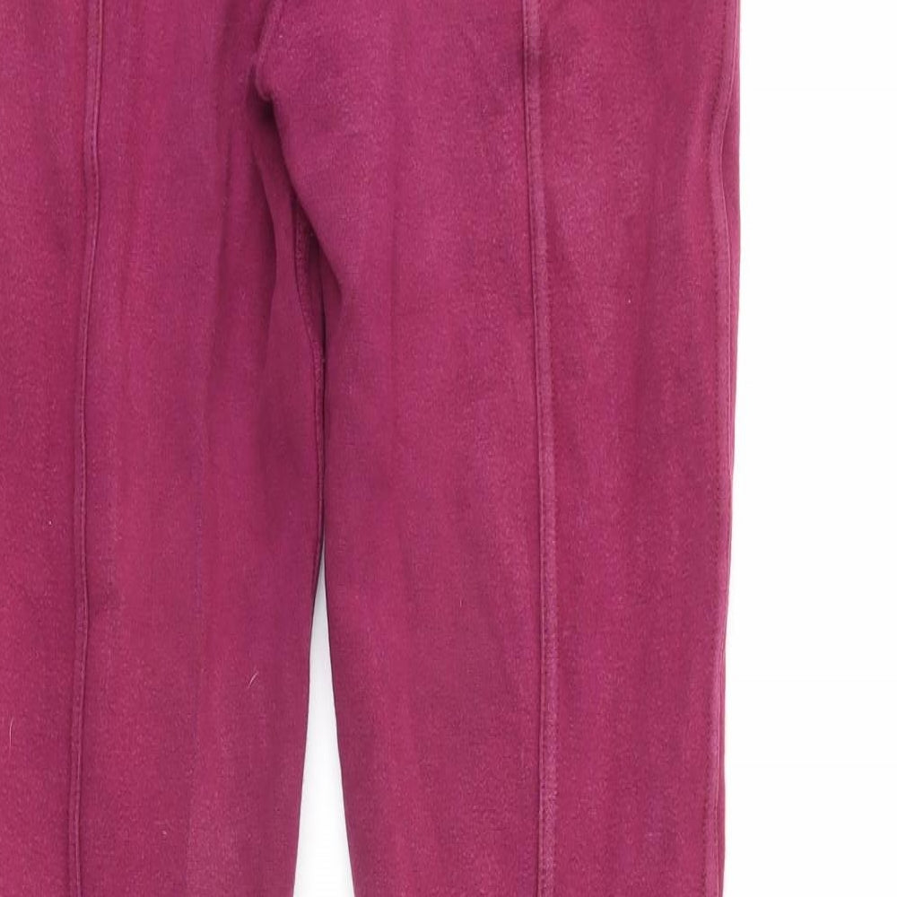 Saxon Womens Purple Trousers Size 10 L26 in