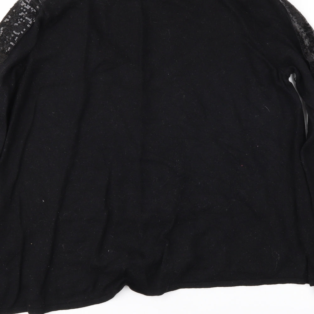 NEXT Womens Black Pullover Jumper Size 12