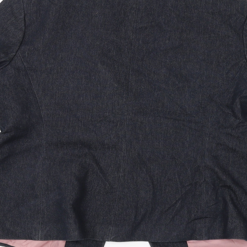 F&F Womens Blue Jacket Size 14