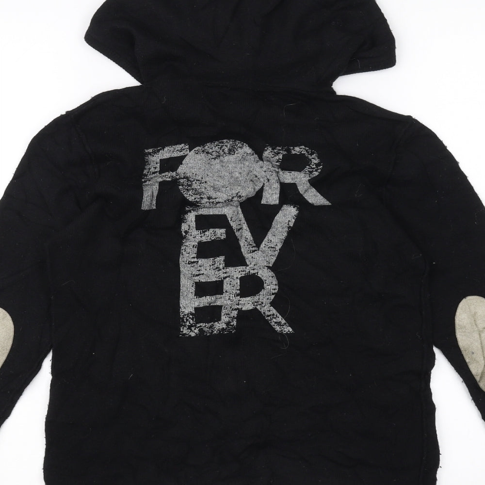 Berenice Boys Black Pullover Hoodie Size 10 Years