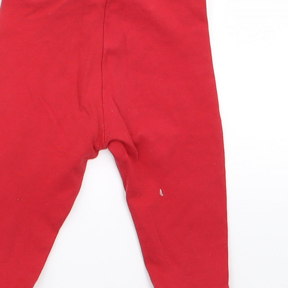 Next Baby Red Tunic Jumper Size 3-6 Months