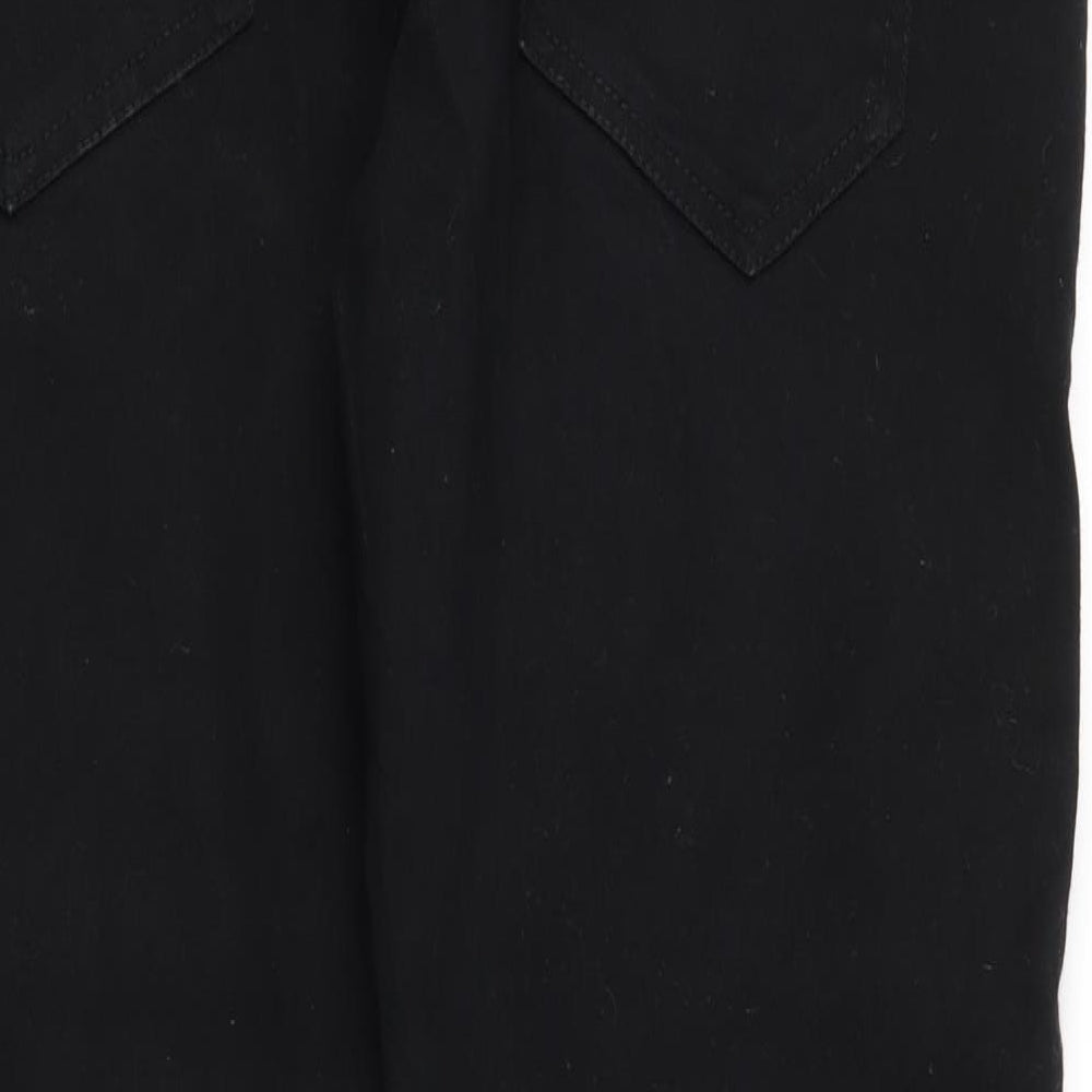 Preworn Womens Black Jegging Jeans Size 38 L32 in