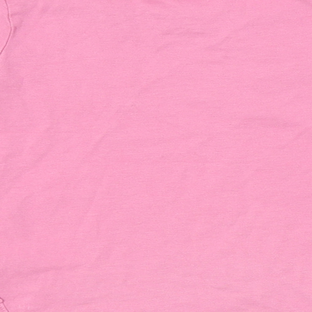 Matalan Girls Pink Basic T-Shirt Size 3-4 Years