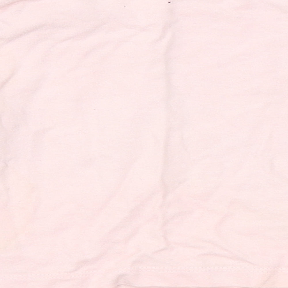 peacock Girls Pink Basic T-Shirt Size 18-24 Months - animal