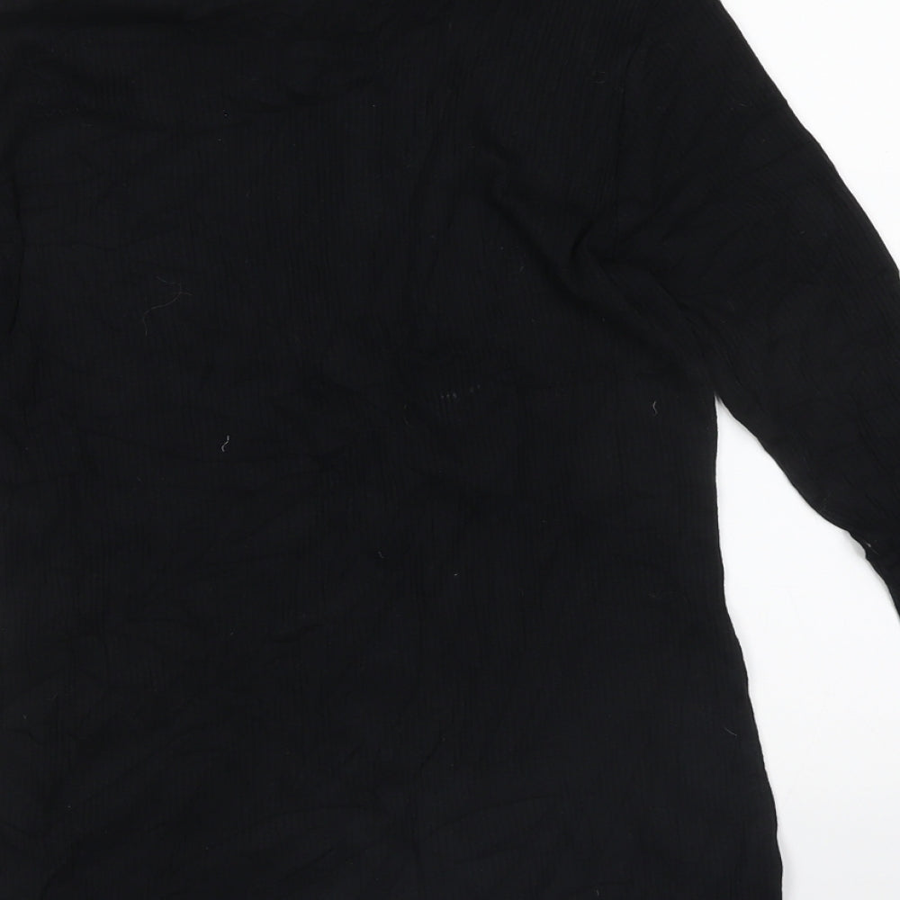 F&F Womens Black Pullover Jumper Size 10