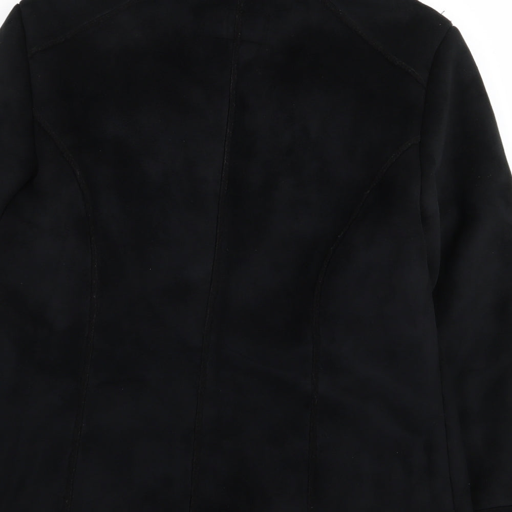 Per Una Womens Black Jacket Coat Size M