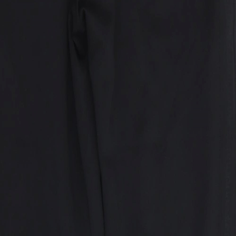 feryy pure Womens Black Jogger Trousers Size L L28 in