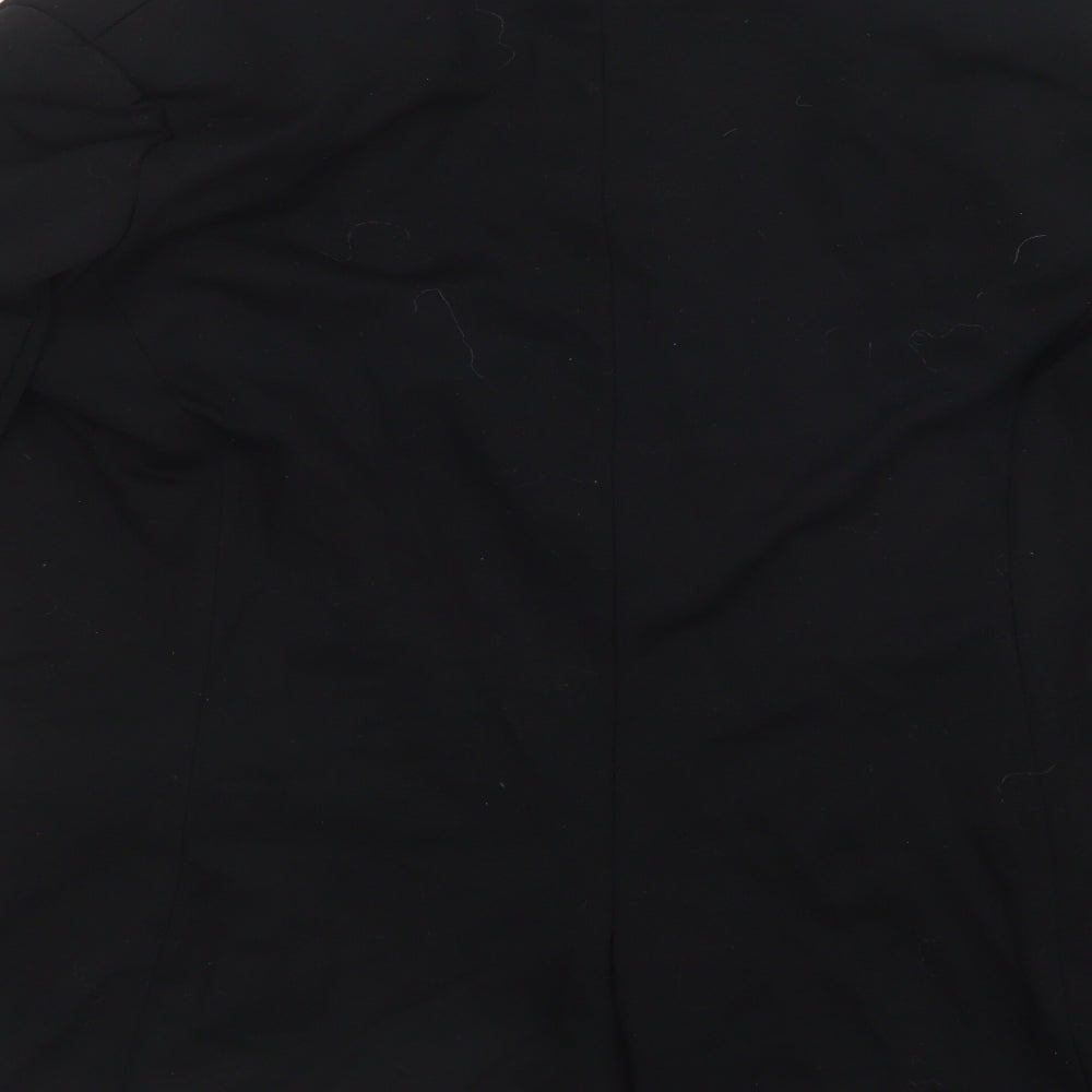 Mango Womens Black Jacket Size L