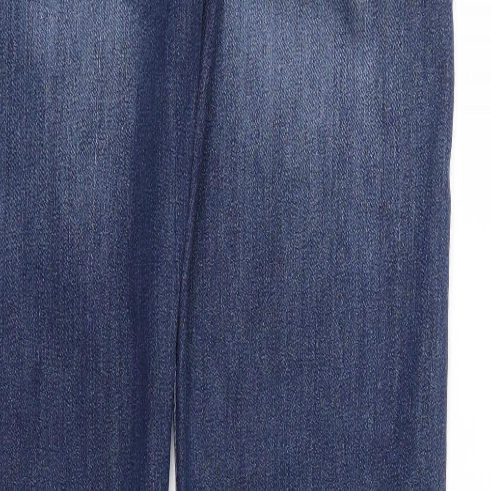 Preworn Womens Blue Skinny Jeans Size 32 in L33 in