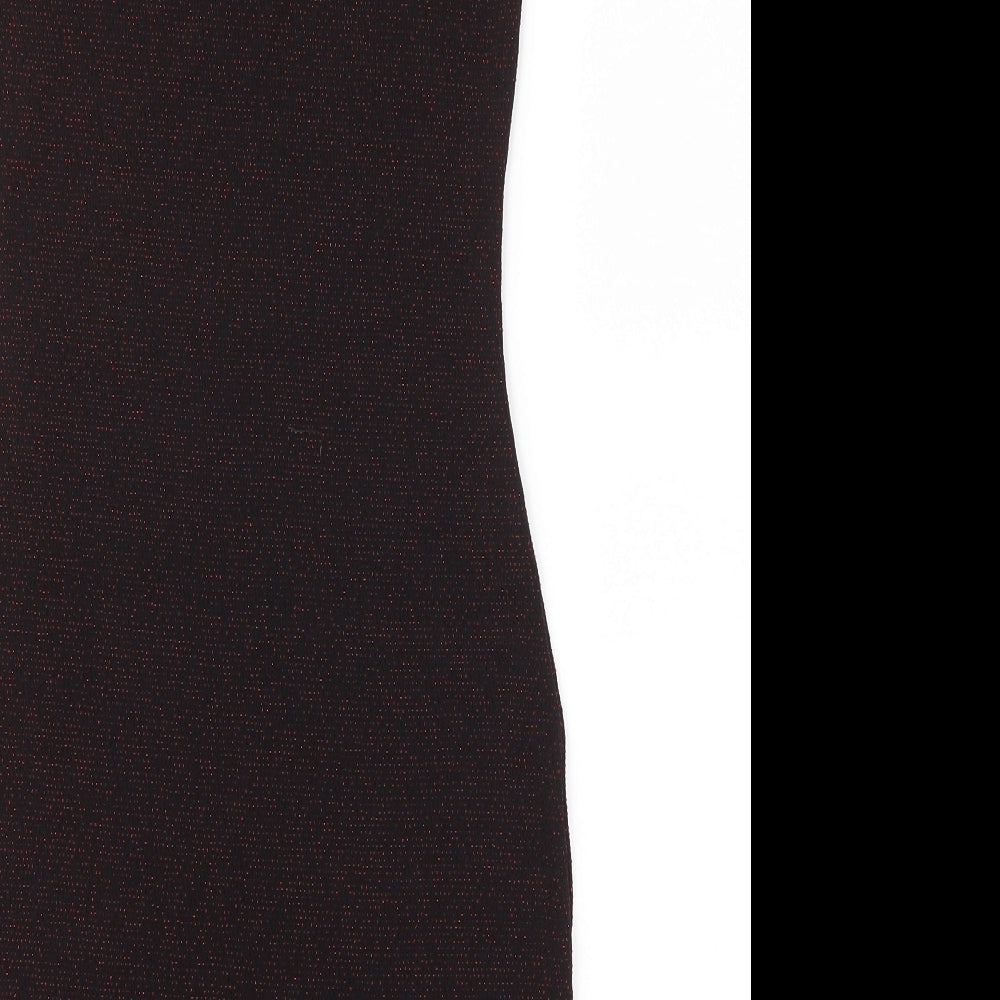 H&M Womens Red A-Line Size 6