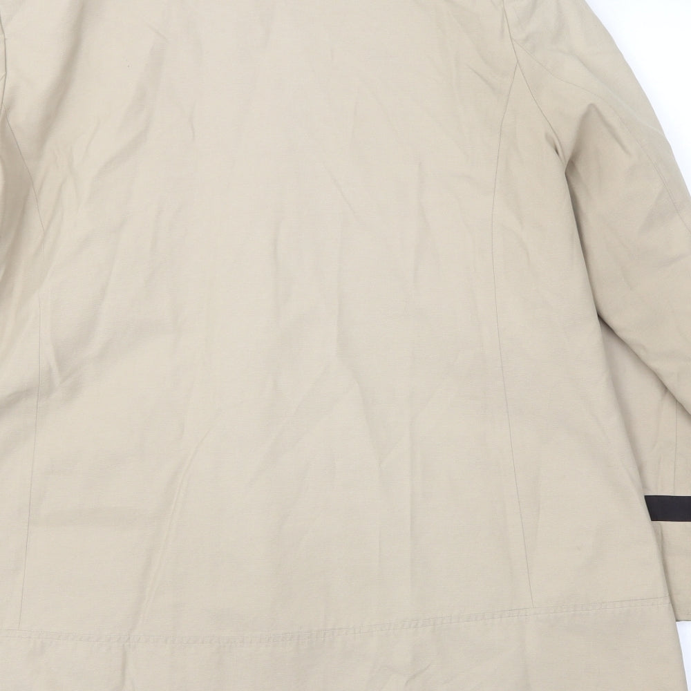George Womens Beige Jacket Coat Size 14