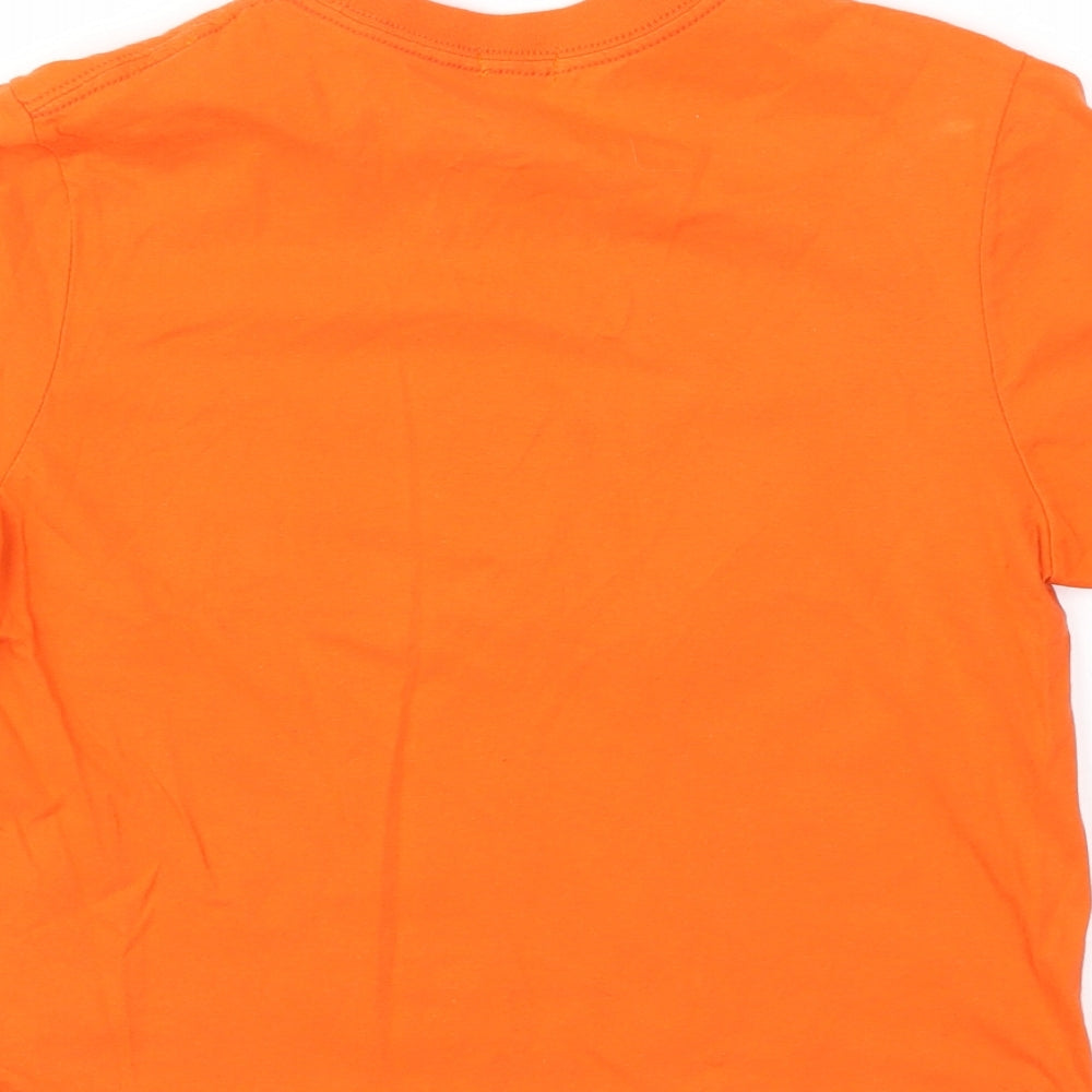 River Island Womens Orange Basic T-Shirt Size 8