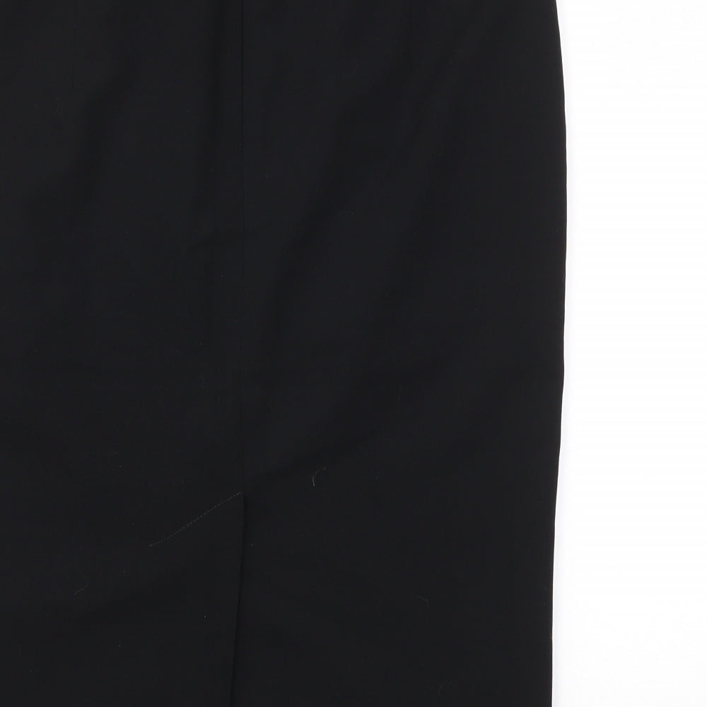 Marks & Spencer Womens Black A-Line Skirt Size 10