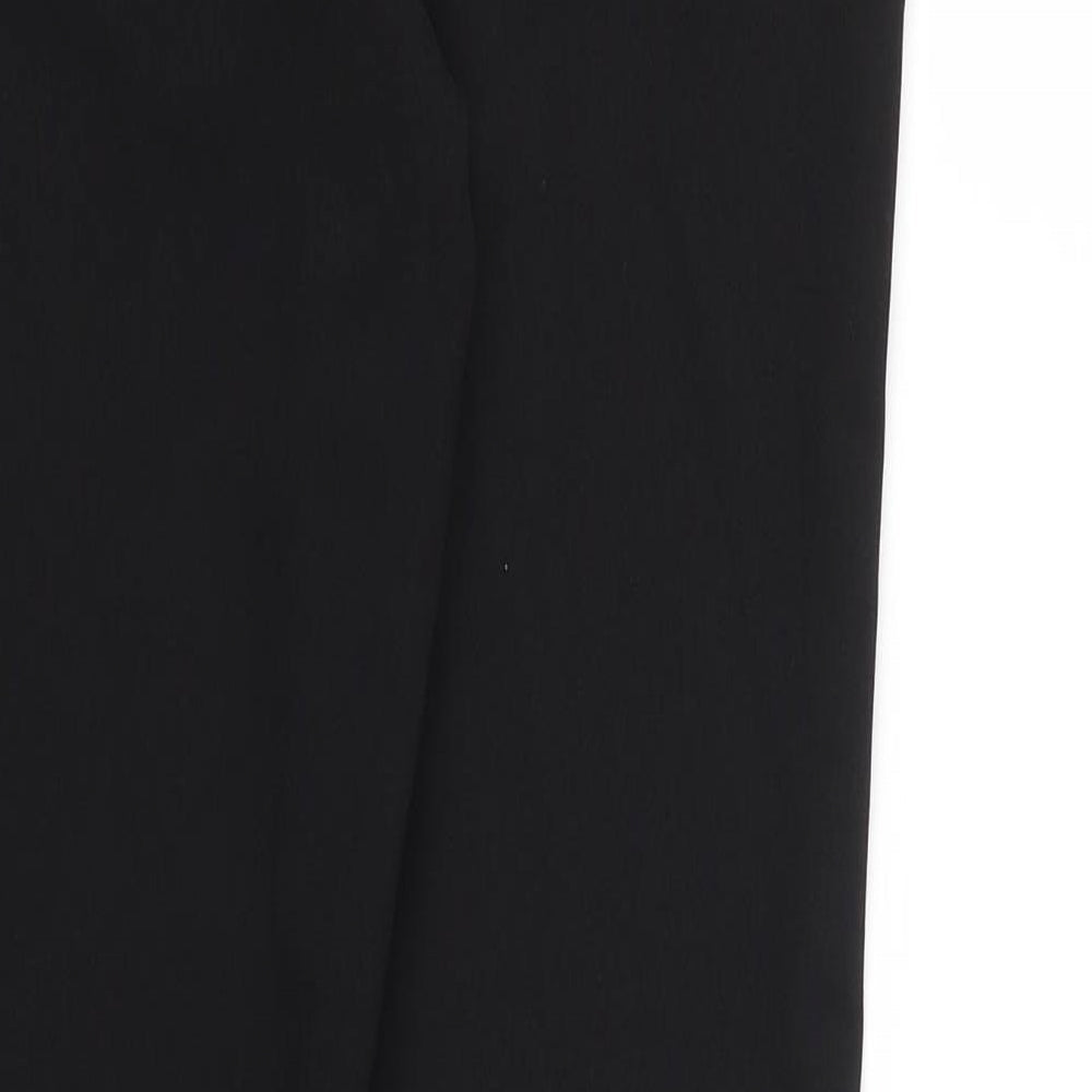 SHEIN Womens Black Trousers Size XS L28 in