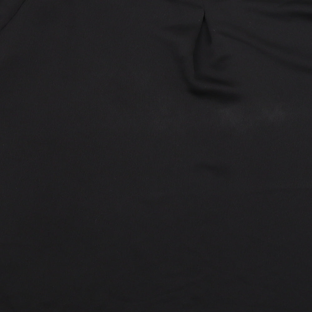 Dorothy Perkins Womens Black Basic T-Shirt Size 12