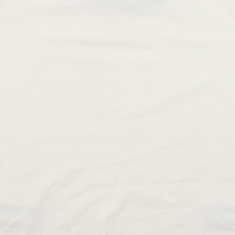 Dorothy Perkins Womens White Basic T-Shirt Size 16