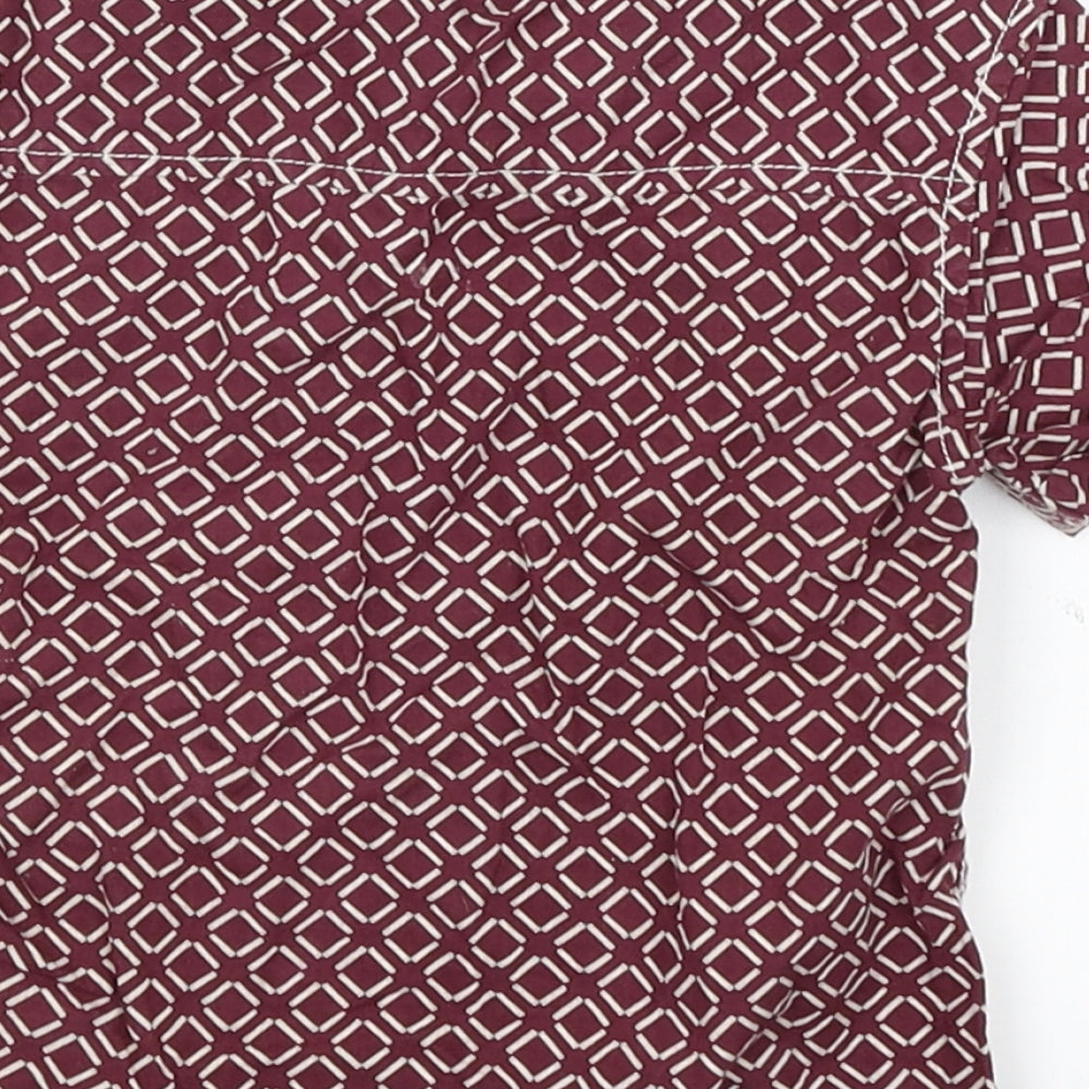 Mini Rebel Baby Red Basic Button-Up Size 18-24 Months
