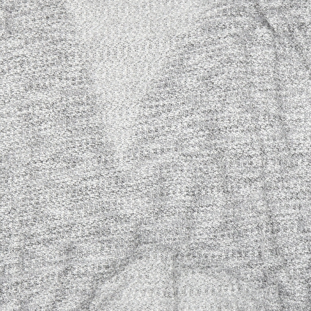 Label Lab Womens Grey Wrap Blouse Size 14