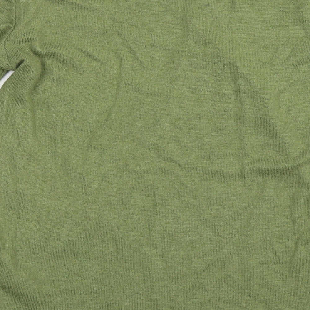 TU Girls Green Pullover Jumper Size 10 Years