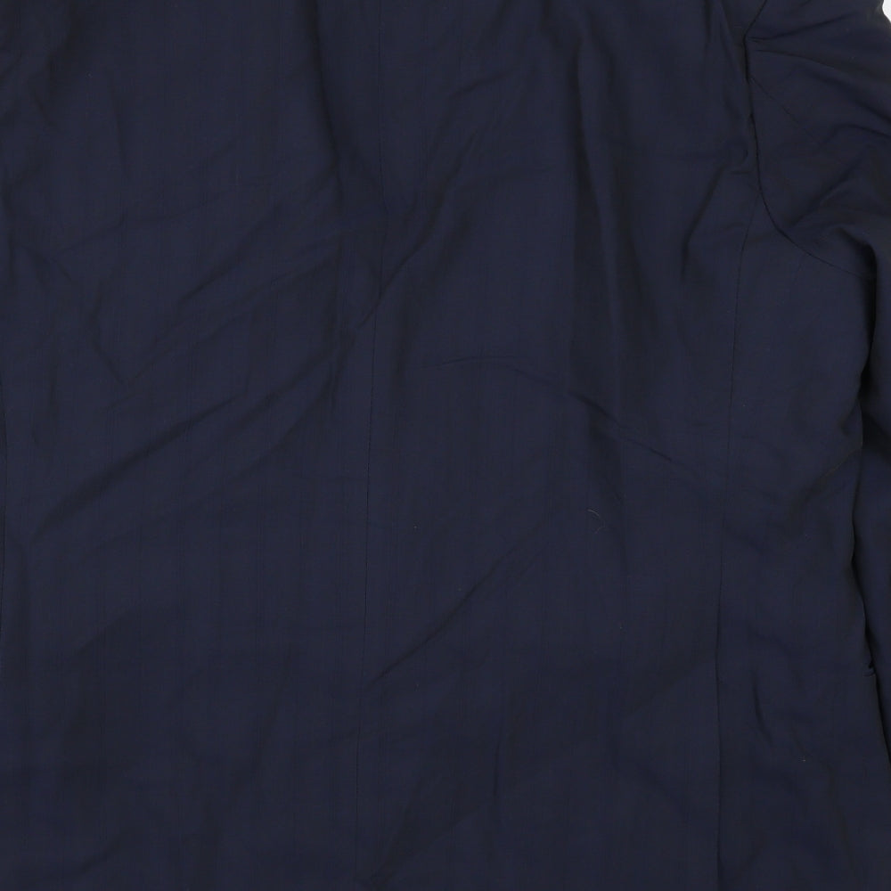 MODENA Mens Blue Jacket Suit Jacket Size 46