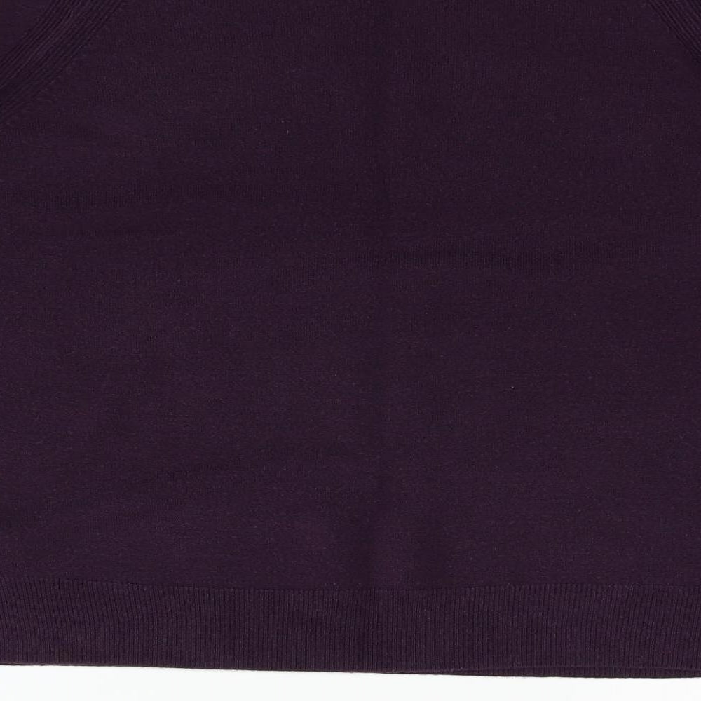 Marks & Spencer Womens Purple Pullover Jumper Size 16