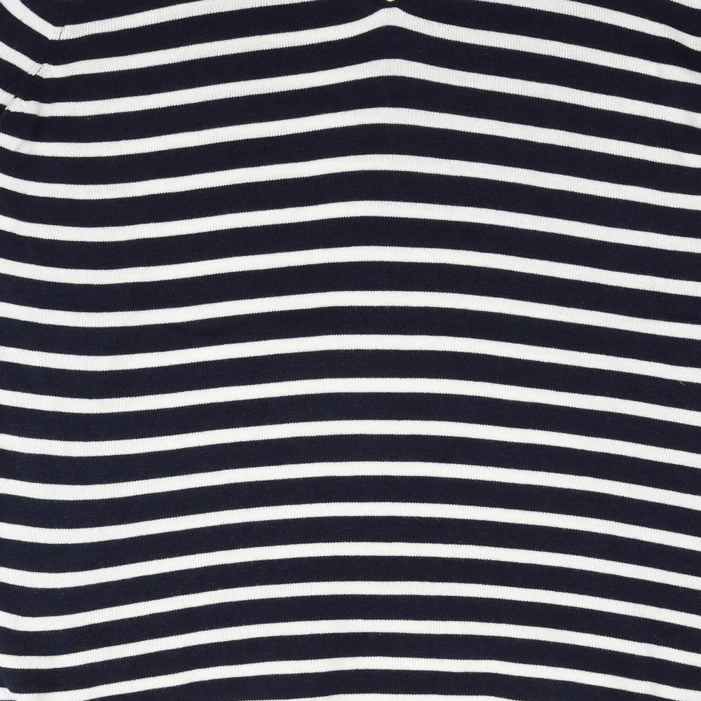 Atmosphere Womens Blue Striped Pullover Jumper Size 12