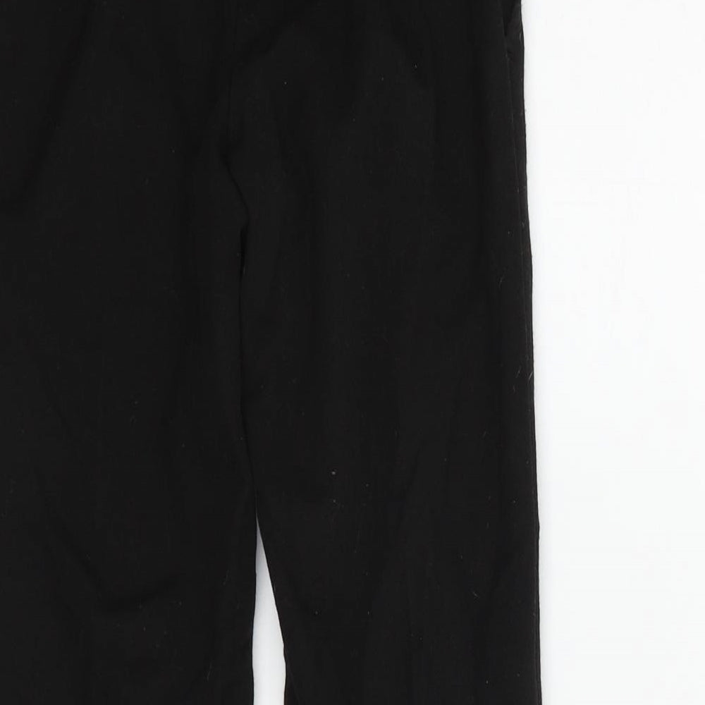 George Girls Black Chino Trousers Size 5-6 Years