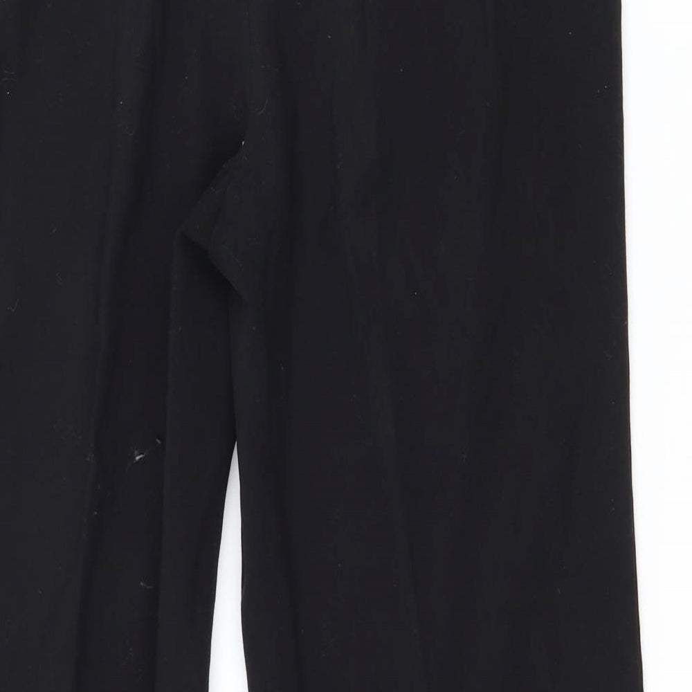 Autonomy Womens Black Trousers Size 12 L28 in