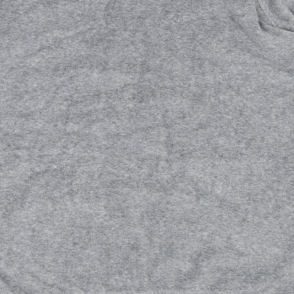Disney Womens Grey Geometric Top Pyjama Top Size S