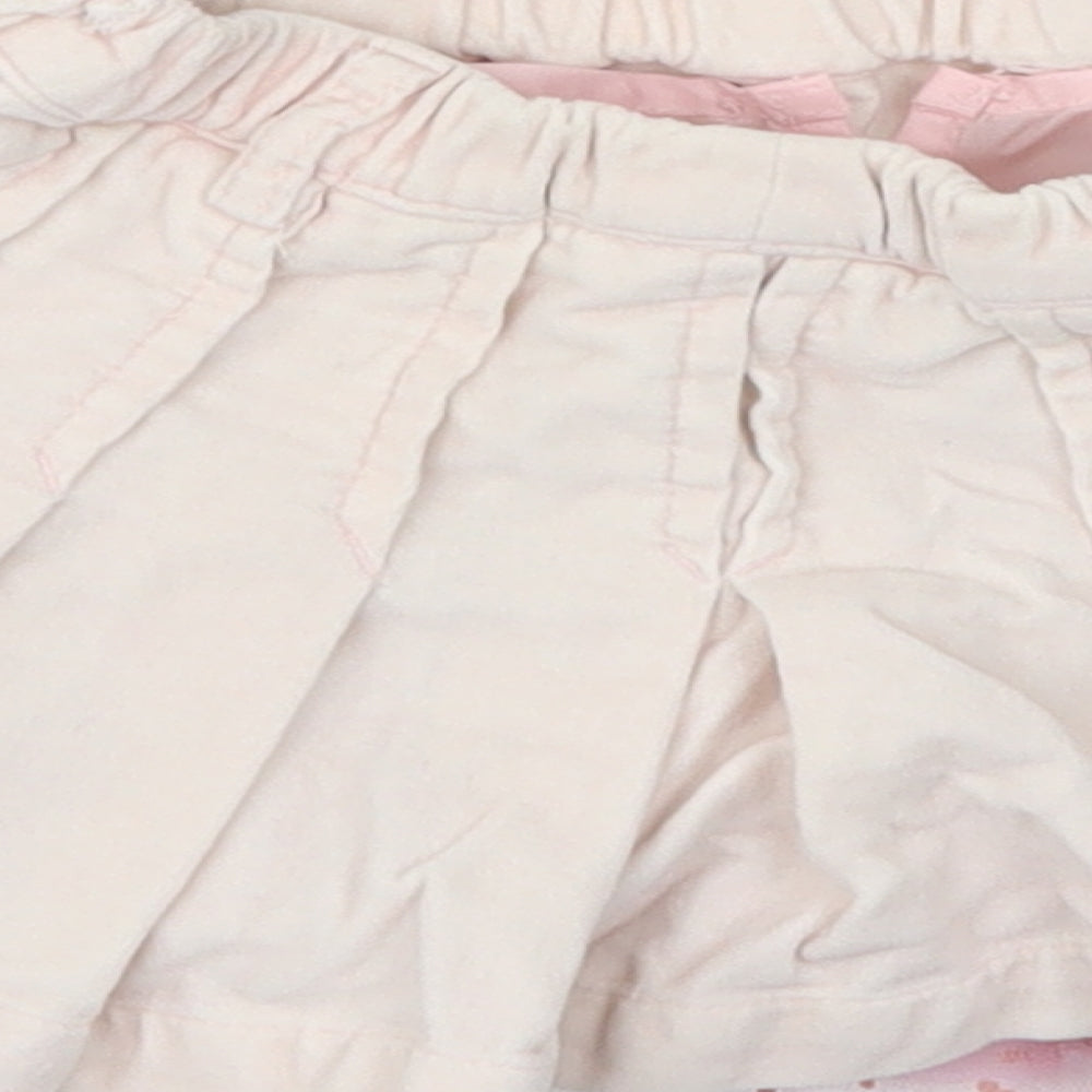 U&E Girls Pink Pleated Skirt Size 12 Months
