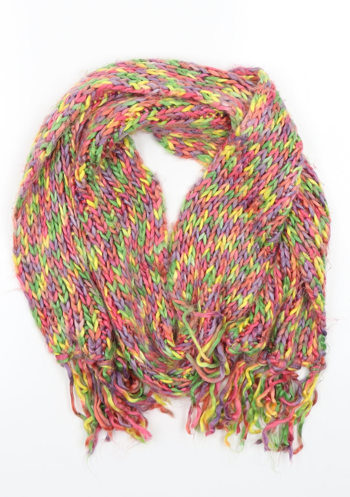 Preworn Womens Multicoloured Scarf