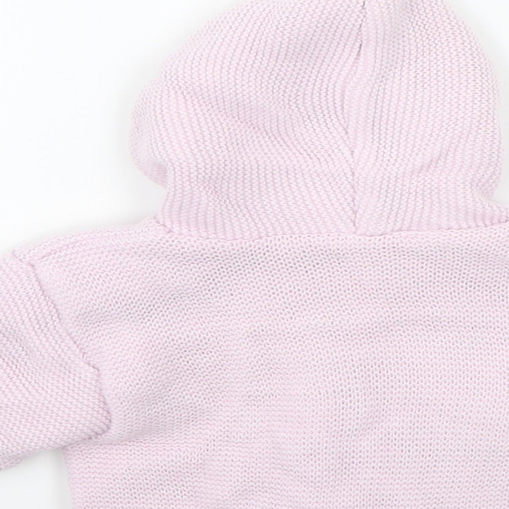 Nursery Time Girls Purple Jacket Coatigan Size 3-6 Months