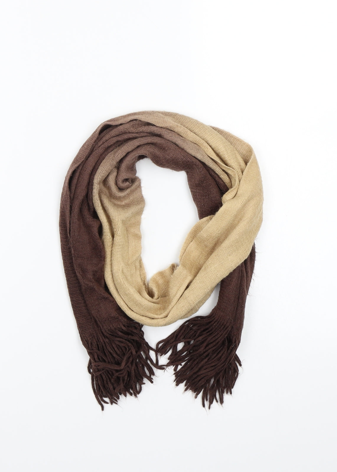 Preworn Womens Brown Scarf