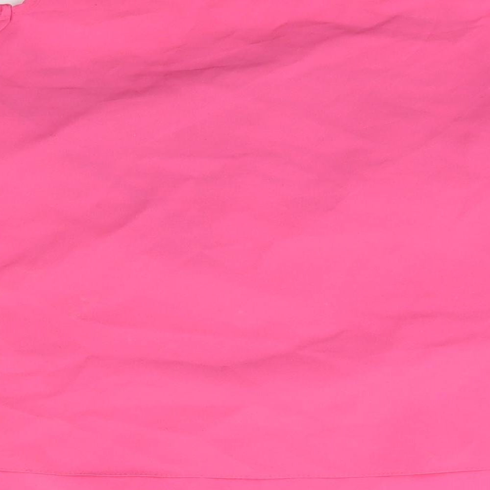 Primark Girls Pink Basic Blouse Size 12 Years