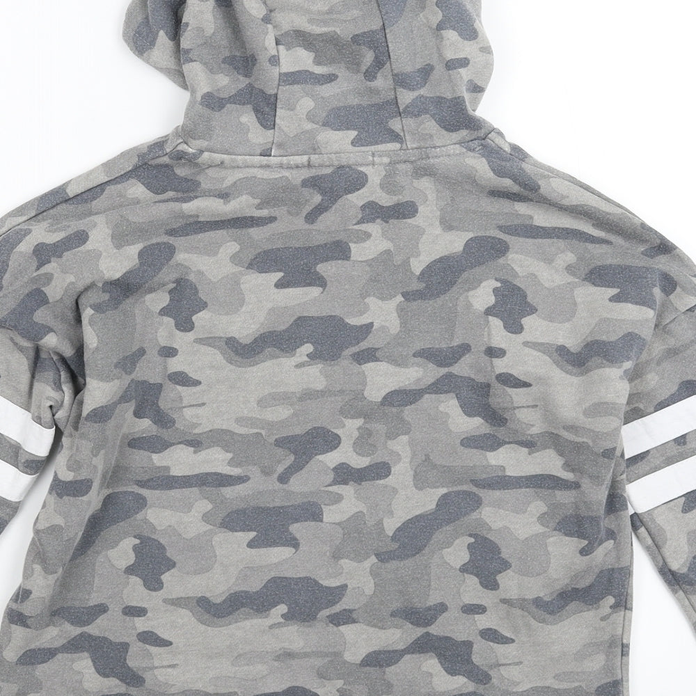 Primark Girls Multicoloured Camouflage Pullover Hoodie Size 11-12 Years