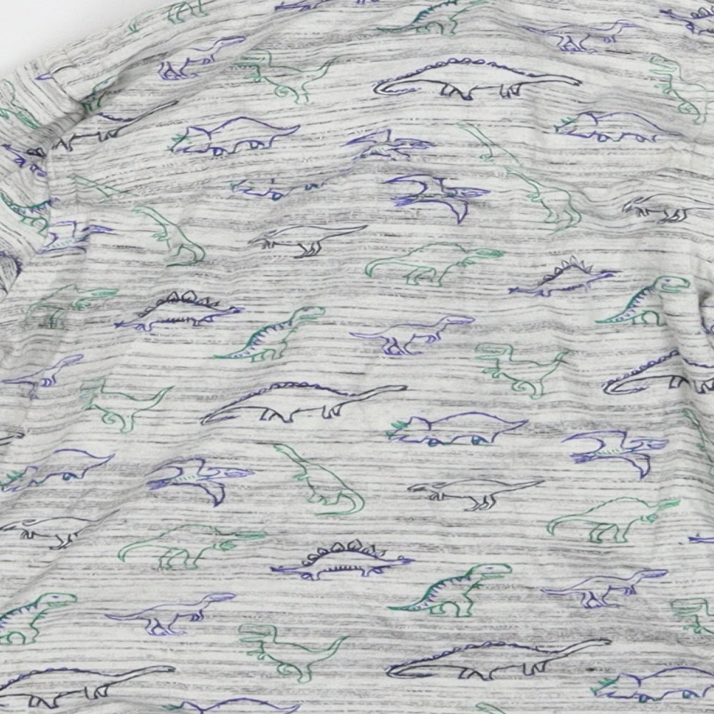 TU Baby Grey Basic Button-Up Size 18-24 Months