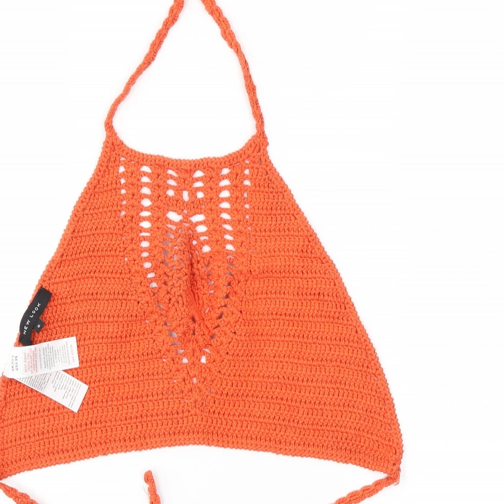 newlook Womens Orange Camisole Tank Size S