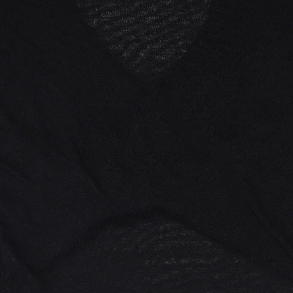 River Island Womens Black Basic Blouse Size 8 - oversized