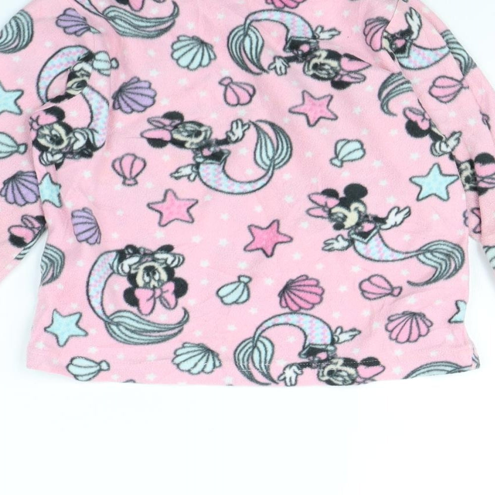 Disney Girls Pink Spotted Cami Pyjama Top Size 5 Years - Minnie mouse