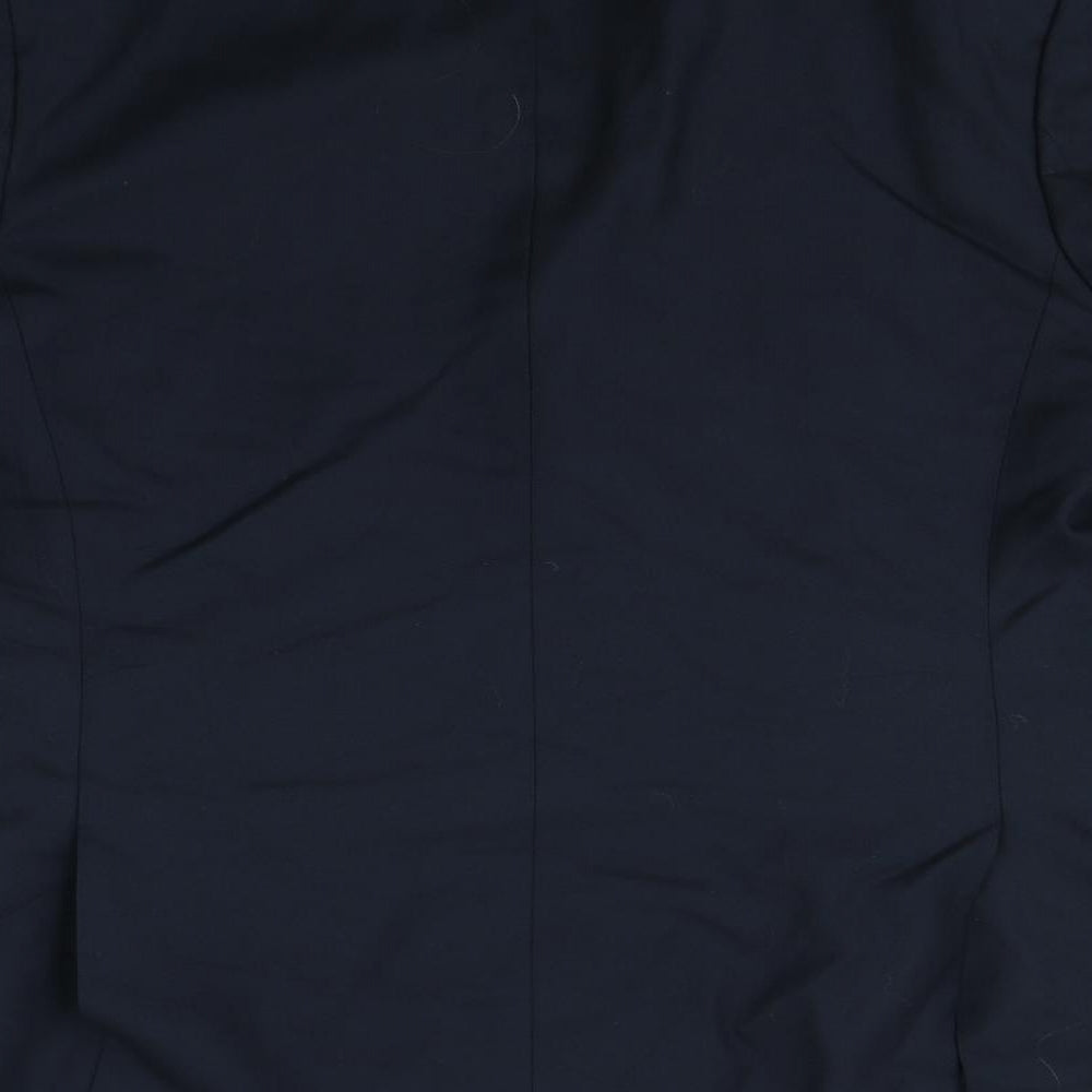 Preworn Mens Blue Jacket Size 38 - shoulder pads