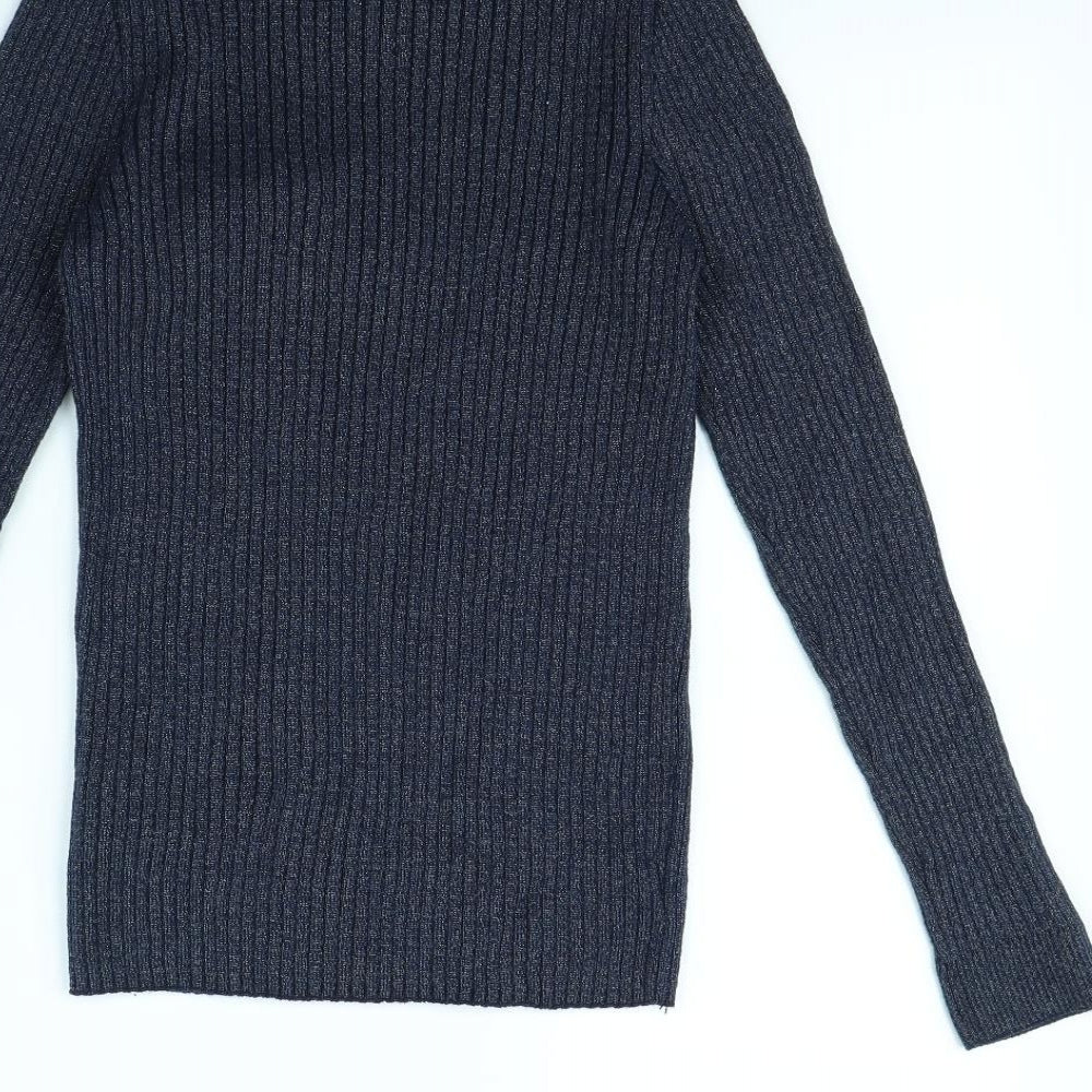 Limited Edition Womens Blue Pullover Jumper Size 12