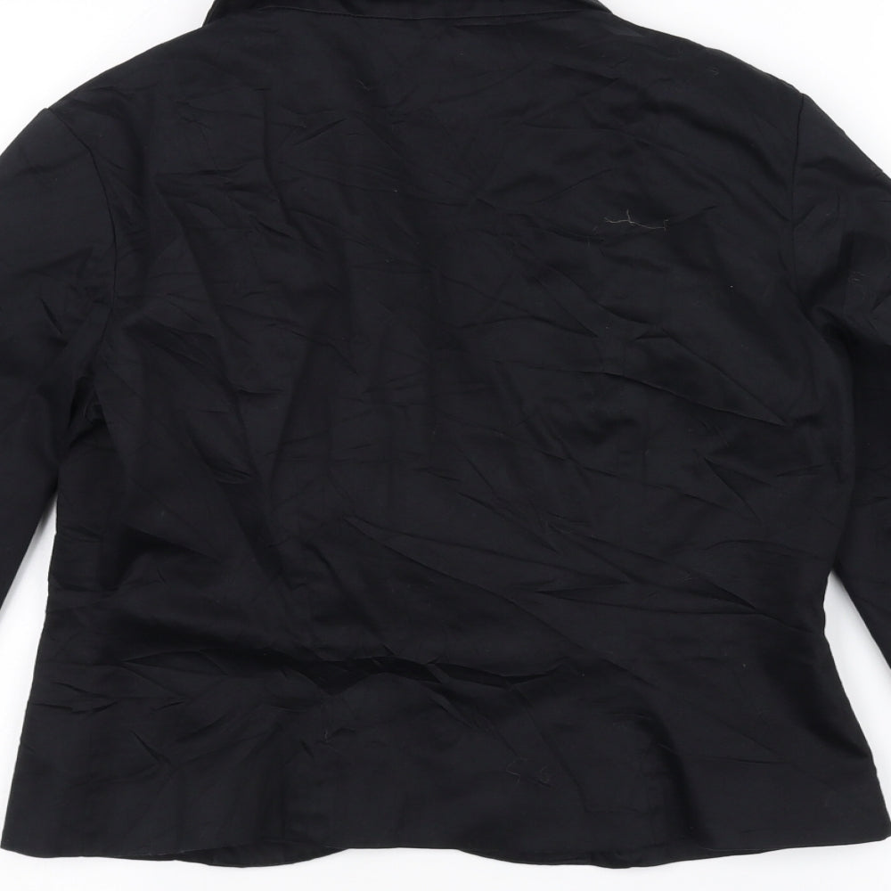 H&M Womens Black Jacket Size 10