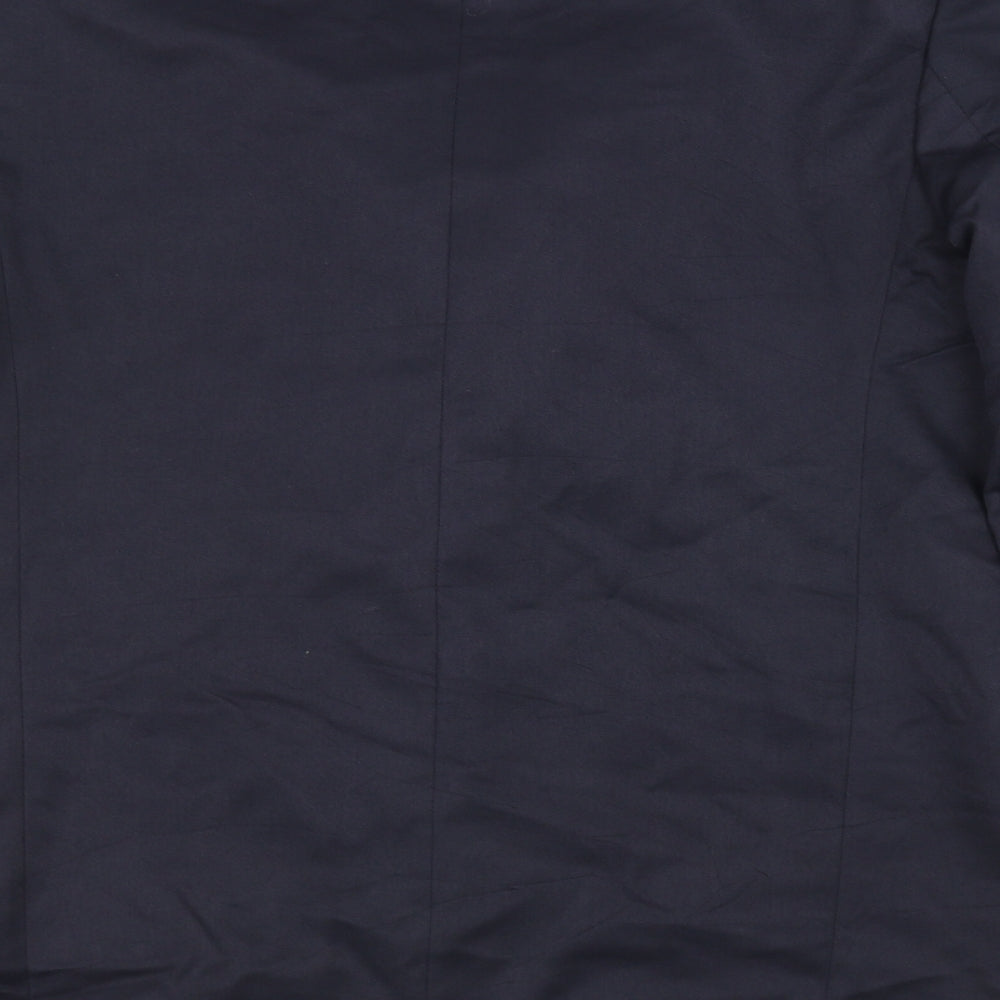 Preworn Mens Blue Jacket Suit Jacket Size 42