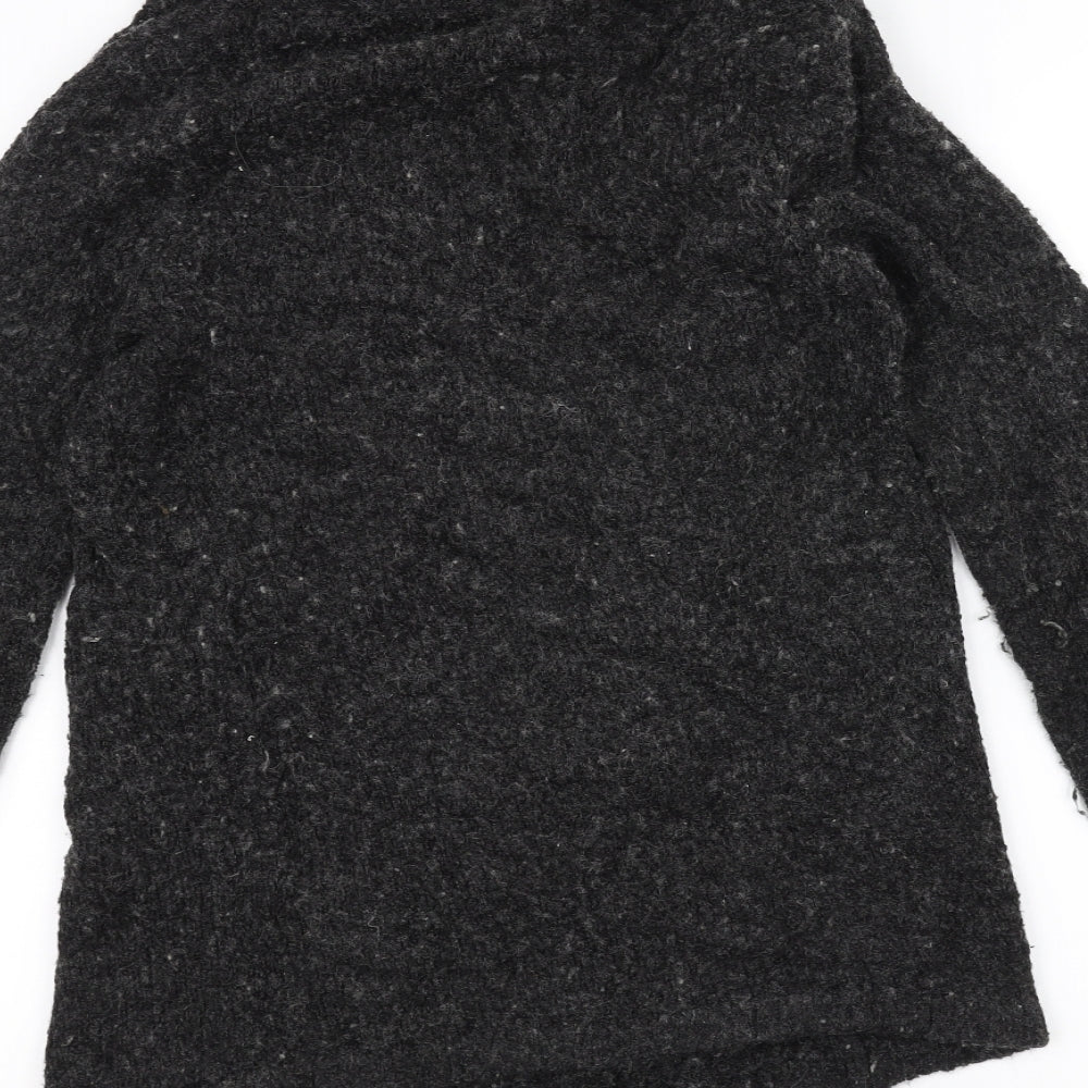 H&M Womens Black Jacket Coatigan Size S