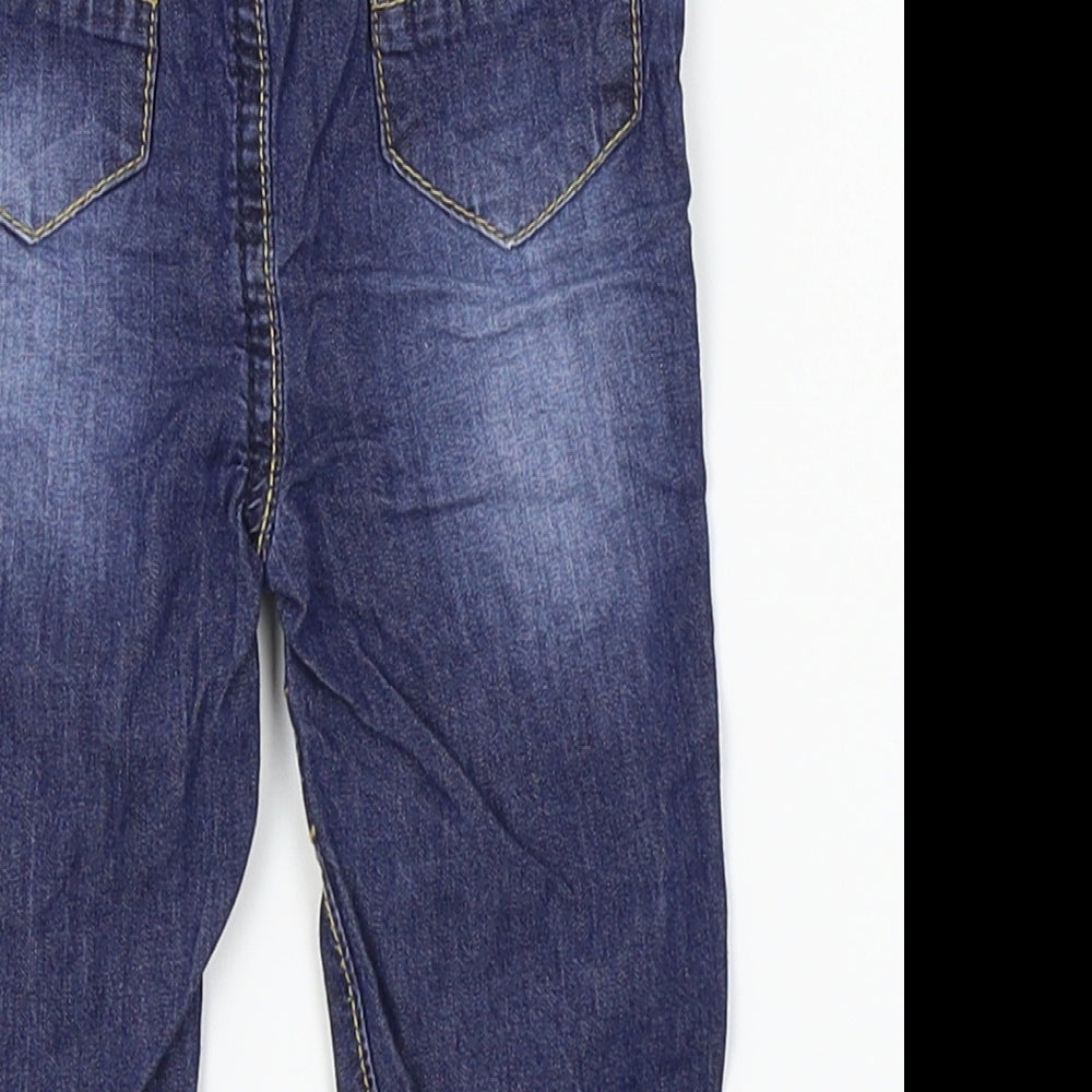 Early Days Baby Blue Denim Sweatpants Jeans Size 3-6 Months