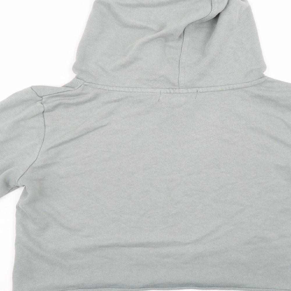 Atmosphere Womens Green Pullover Hoodie Size 6 - distressed
