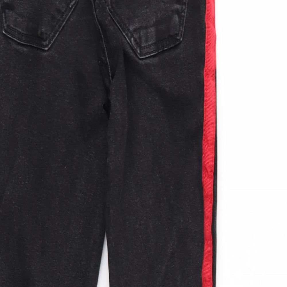 Trafaluc Womens Black Denim Skinny Jeans Size 6 L26 in