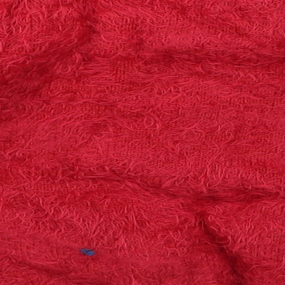 Preworn Boys Red Pullover Jumper Size 2 Years